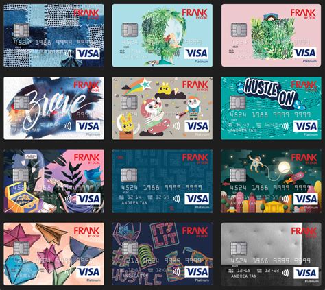 frank by ocbc card design.